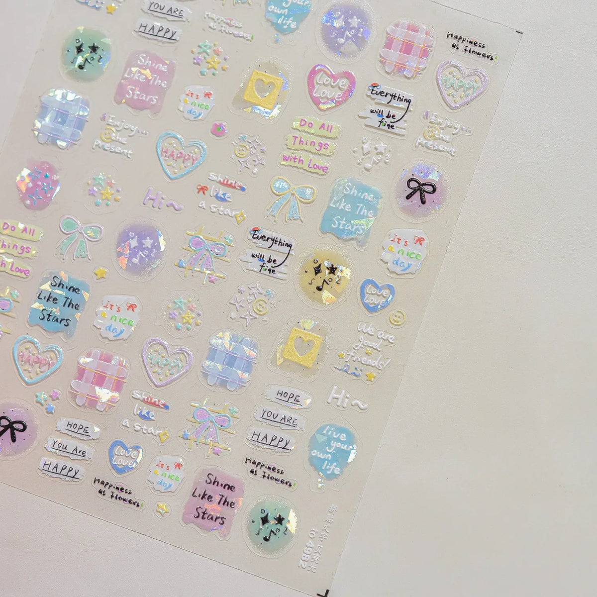 Ocean Theme 5D Self-Adhesive Nail Art Stickers & Manicure Decals Nail Art Stickers QXL TO4982