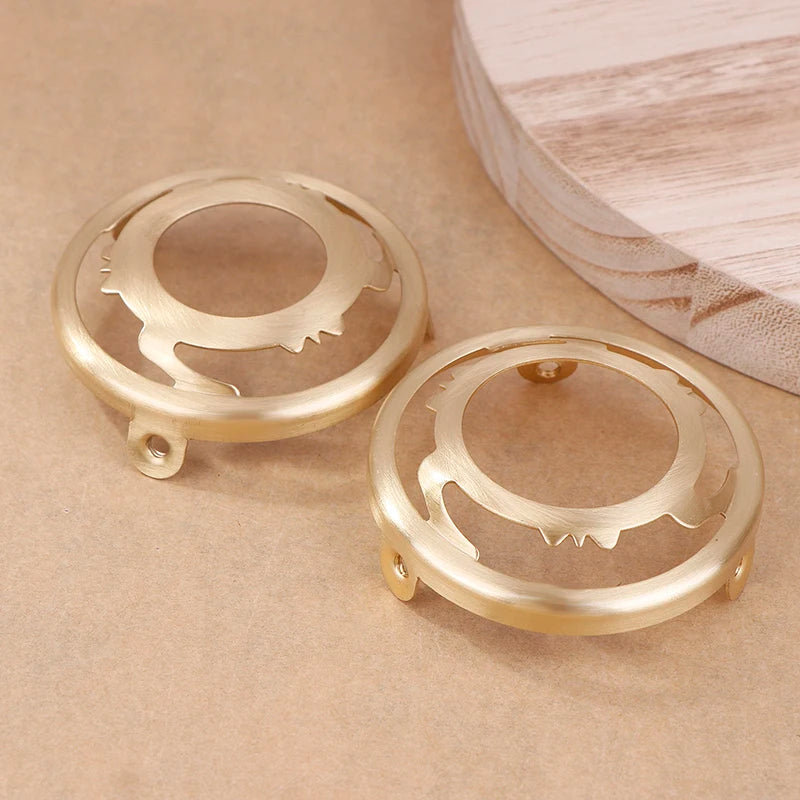 Brass Lampshade Ring Holder E27 E14 Screw Socket Connector Lampshade Ring Holder QXL