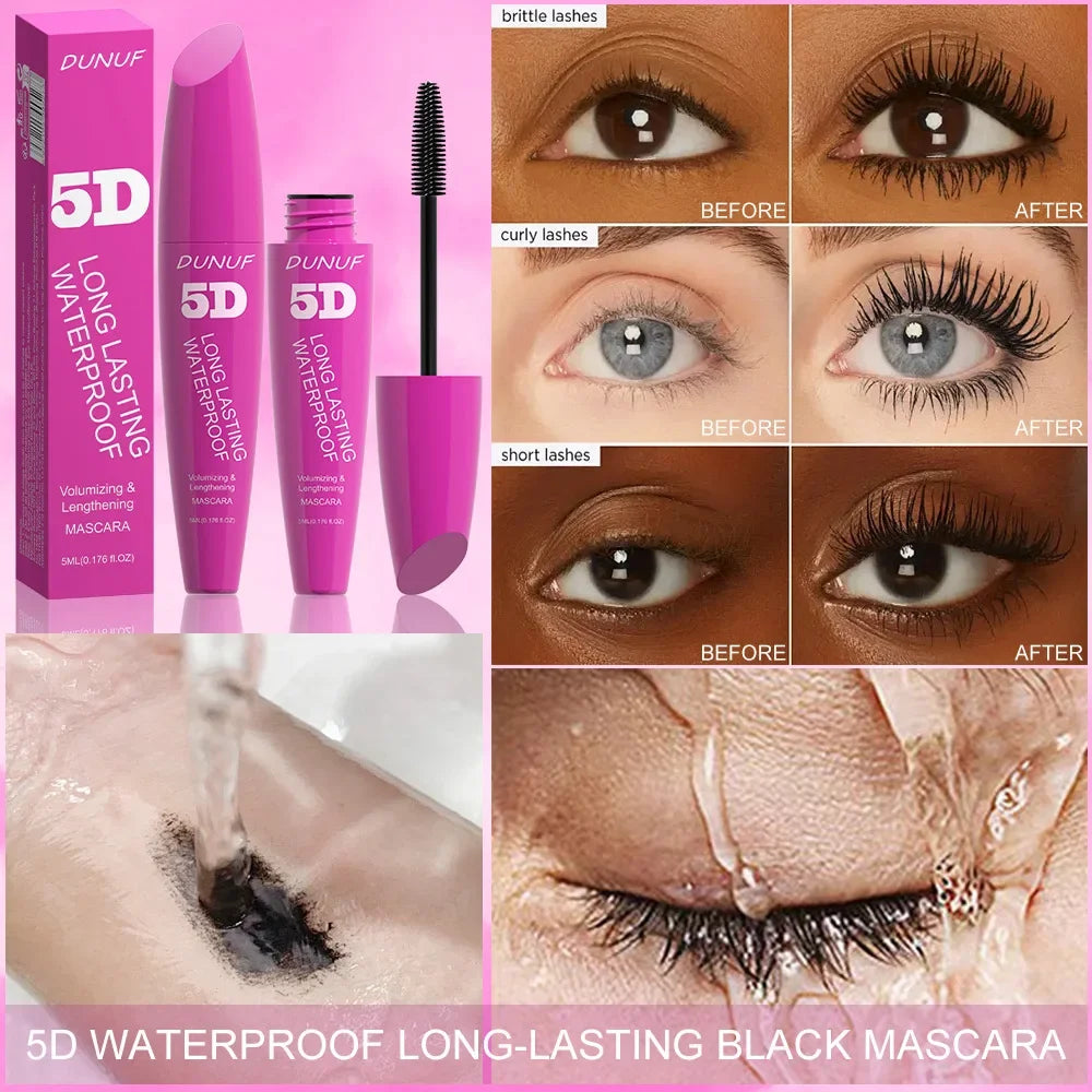 CMAADU 5D Waterproof Mascara – Volumizing & Lengthening Volumizing Mascara QXL
