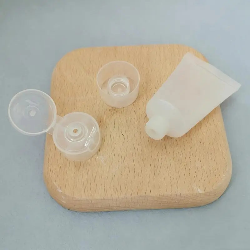 30ml Frosted Squeeze Tubes 3/6-Pack | Reusable Travel Containers Travel Squeeze Tubes QXL