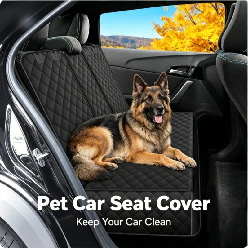 Waterproof Nonslip Car Back Seat Dog Cover | Pet Protector Mat Pet Car Seat Cover QXL