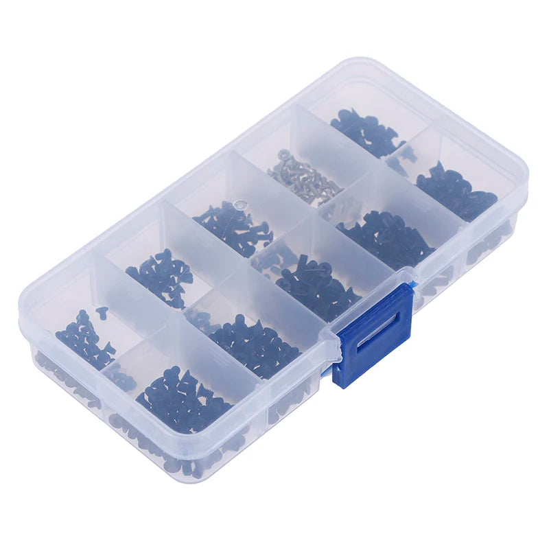 500-Pc Laptop Screw Set M2 M2.5 M3 | Universal Repair Kit Laptop Screw Set QXL Onesize