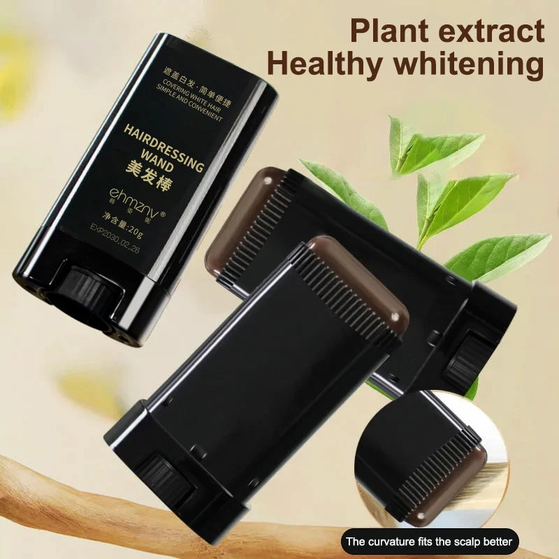 Hair Color Stick – Instant Gray Root & Hairline Coverage Hair Color Stick QXL