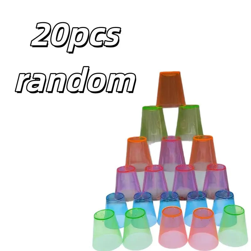 20-Pc Reggio Emilia Sensory Tiles | 20 Colors Light Table Play Sensory Learning Tiles QXL 20pcs random