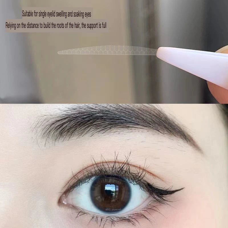 Invisible Double Eyelid Tape | Matte Olive Skin Tone Patches Eyelid Tape QXL