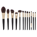 12-Piece Makeup Brush Set | Powder, Blush & Eyeshadow Kit Makeup Brush Set QXL 12 makeup brushes