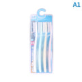 4-Pack Adult Long Head Toothbrush | Deep Clean Soft Bristles Adult Toothbrush Set QXL A1