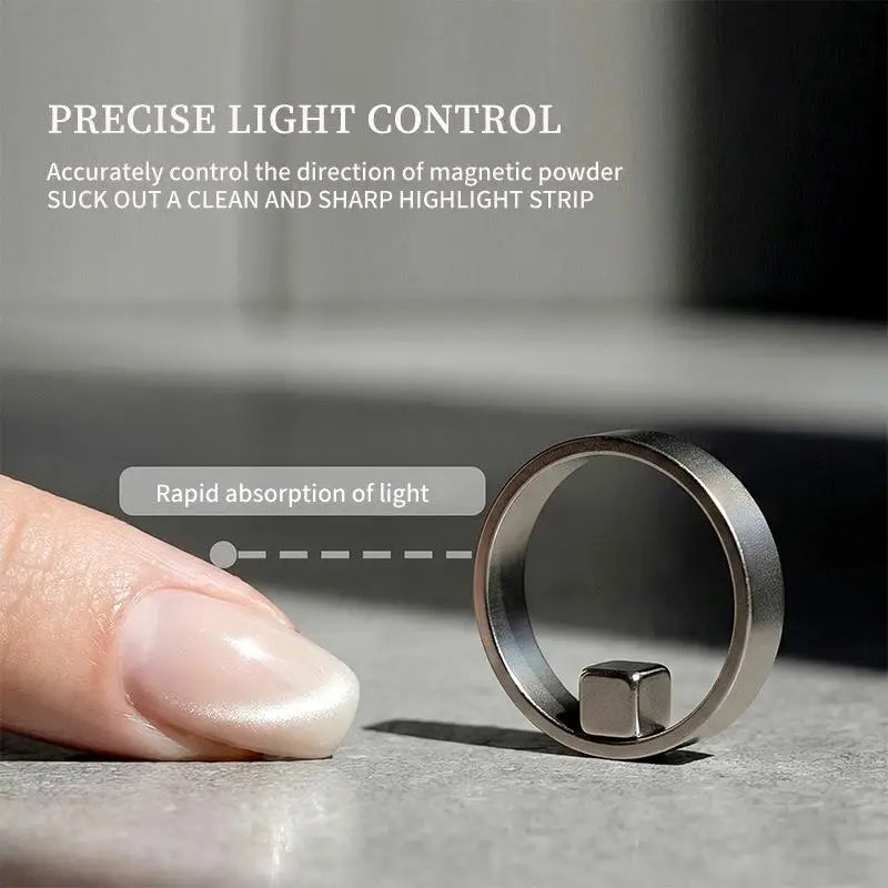 4-Piece Cat Eye Gel Polish Nail Magnet Tool Set Nail Magnet Tool QXL