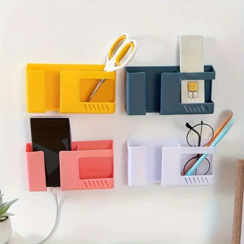 Multi-Function Storage Box for Remote Control & Phone Desktop Storage Organizer QXL