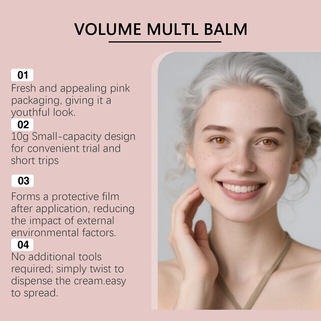 Multi-Effect Moisturizing Stick – Face, Neck & Lip Balm 10g Moisturizing Balm Stick QXL