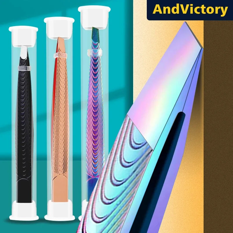 Stainless Steel Eyebrow Tweezer | Precision Hair Removal Tool Eyebrow Tweezer QXL
