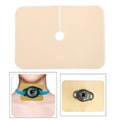 Tracheotomy Tube Fixation Pad | Soft Silicone Gauze CE Certified Tracheotomy Care Pad QXL one size