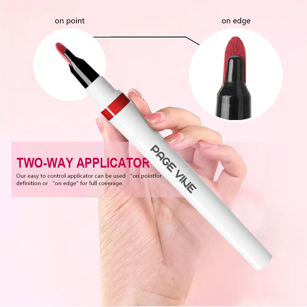 2-in-1 Matte Lip Liner & Lipstick Pencil | 12 Shades Lip Liner Pencil QXL