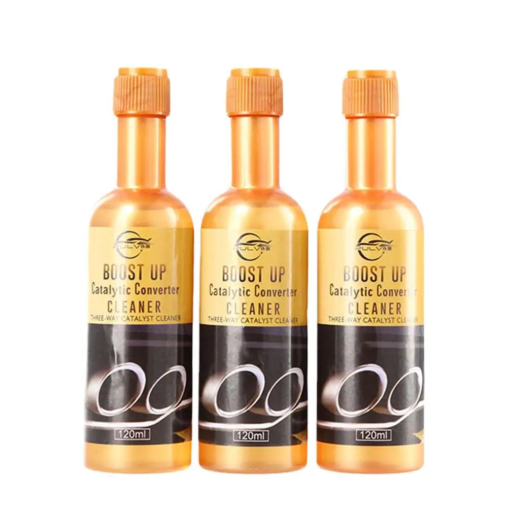 3-Pack Catalytic Converter Cleaner | 120ml Fuel System Treatment Fuel System Cleaner QXL
