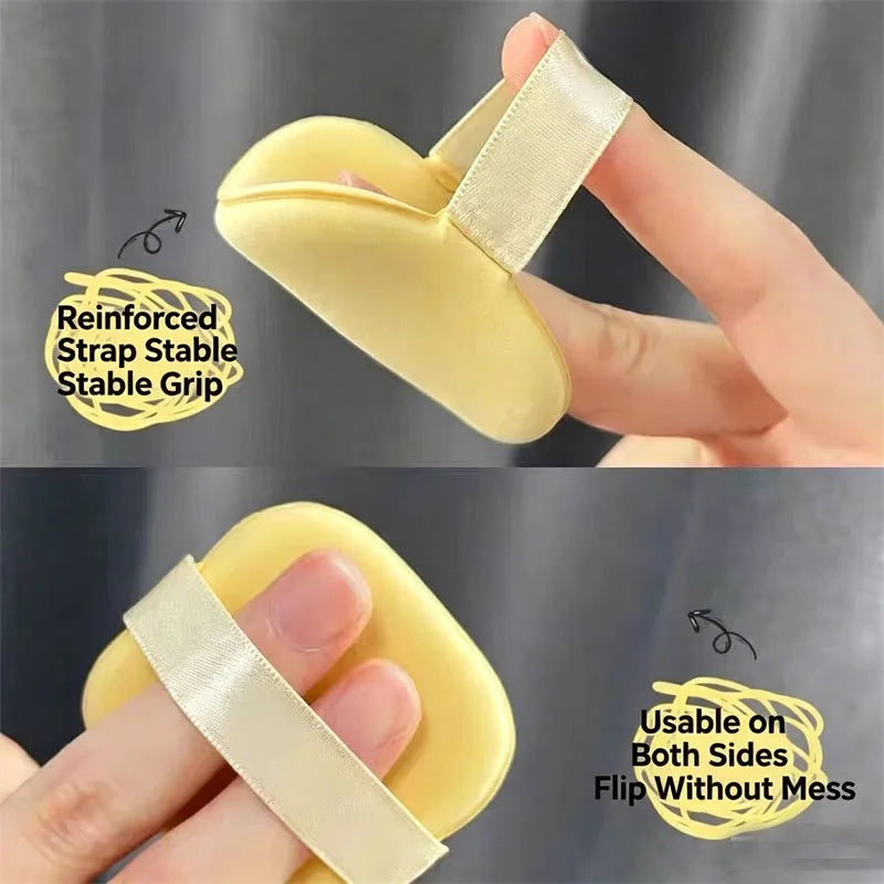 Butter Cookie Makeup Sponge Puffs | Wet & Dry 6 or 10 Pack Makeup Sponge Puff QXL
