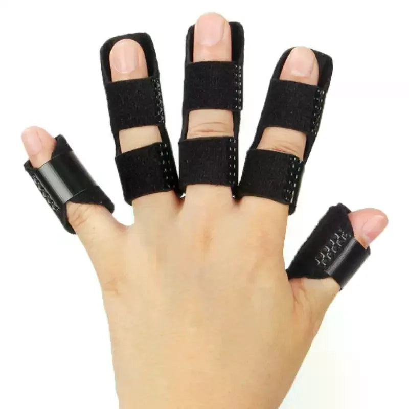 5-Piece Finger Splint Set | Adjustable Support Braces Finger Splint Set QXL