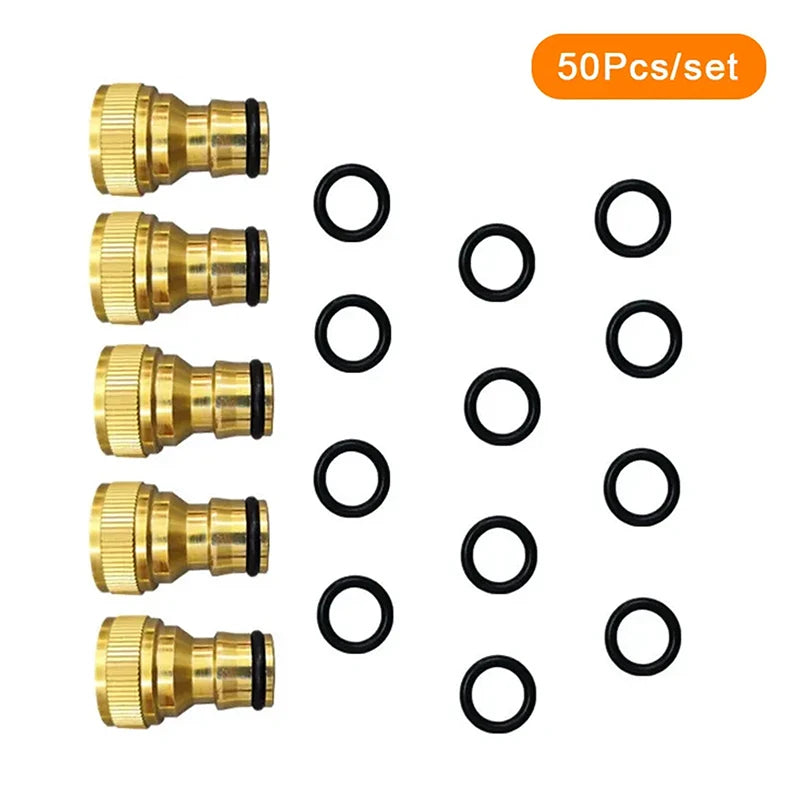 50-Pack Rubber O-Ring Seals for Garden Pipe Joints Garden Pipe Seals QXL