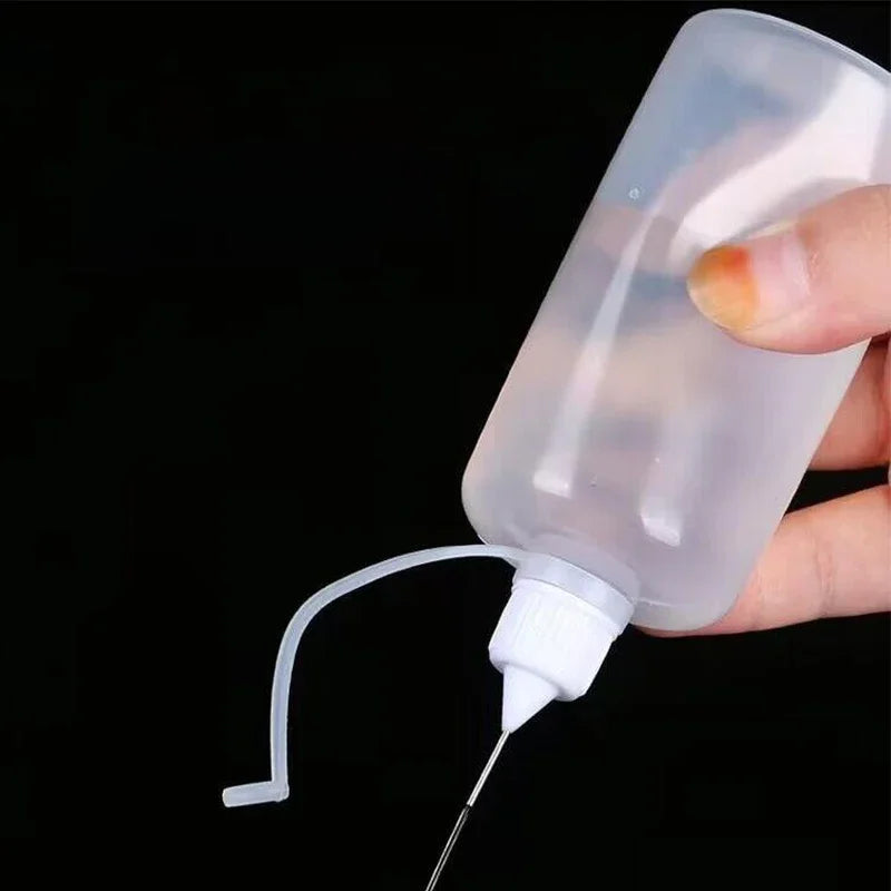 Needle Tip Squeeze Applicator Bottles 5–100ml | PE Plastic Applicator Squeeze Bottle QXL