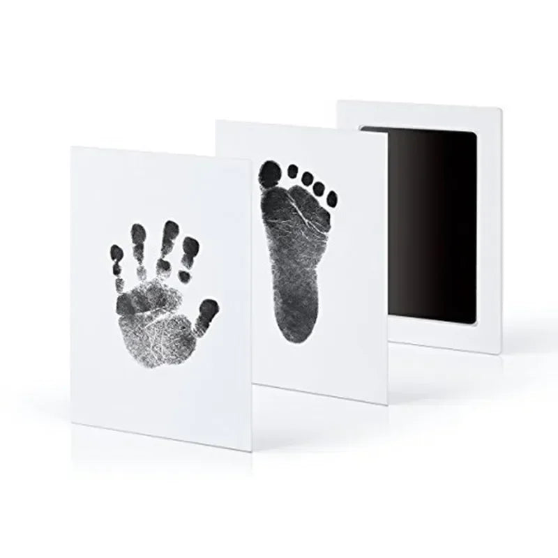 Baby Hand & Footprint Ink Pad – No-Mess Keepsake Gift Baby Keepsake Ink Pad QXL A94 Black
