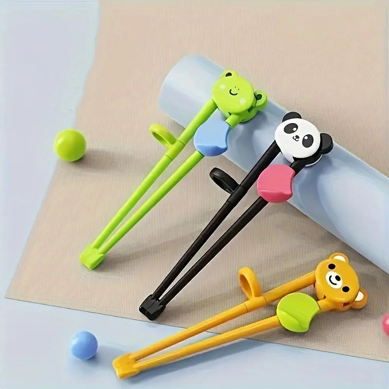 Kids Training Chopsticks | Cartoon Toddler Practice Set Training Chopsticks QXL