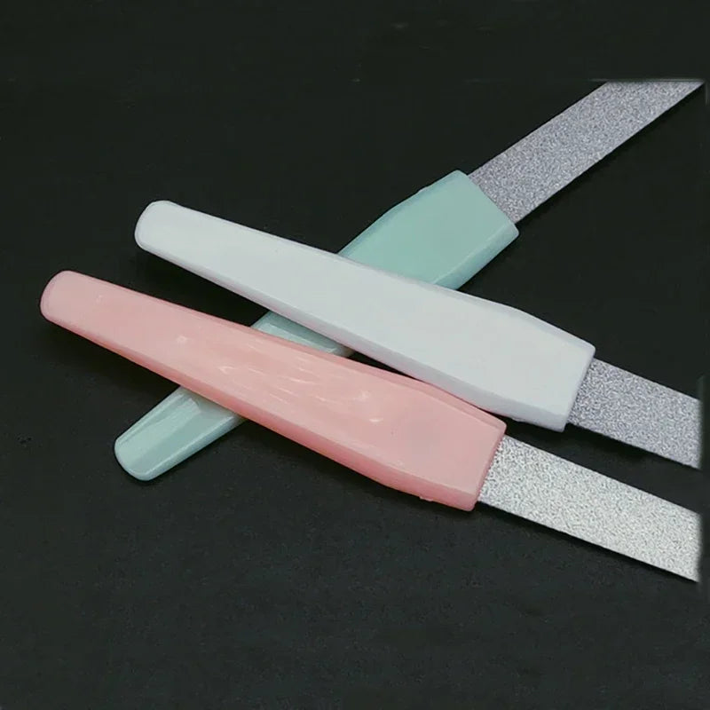 3-Pack Double-Sided Metal Nail Files | Manicure & Pedicure Metal Nail File Set QXL
