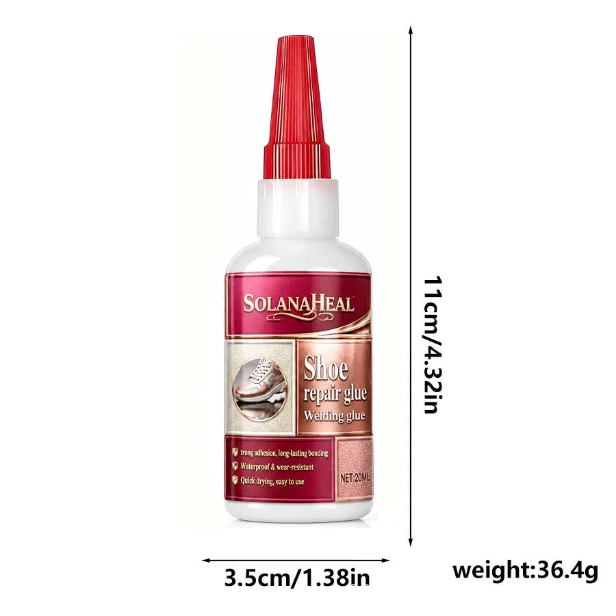 Waterproof Shoe Repair Adhesive | Strong Flexible Glue 20ml Shoe Repair Adhesive QXL