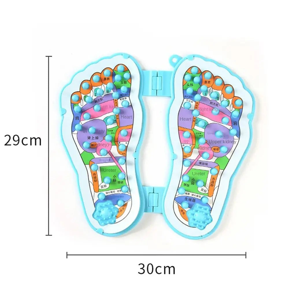 Acupressure Foot Massage Mat | Shiatsu Reflexology Pad Foot Massage Mat QXL
