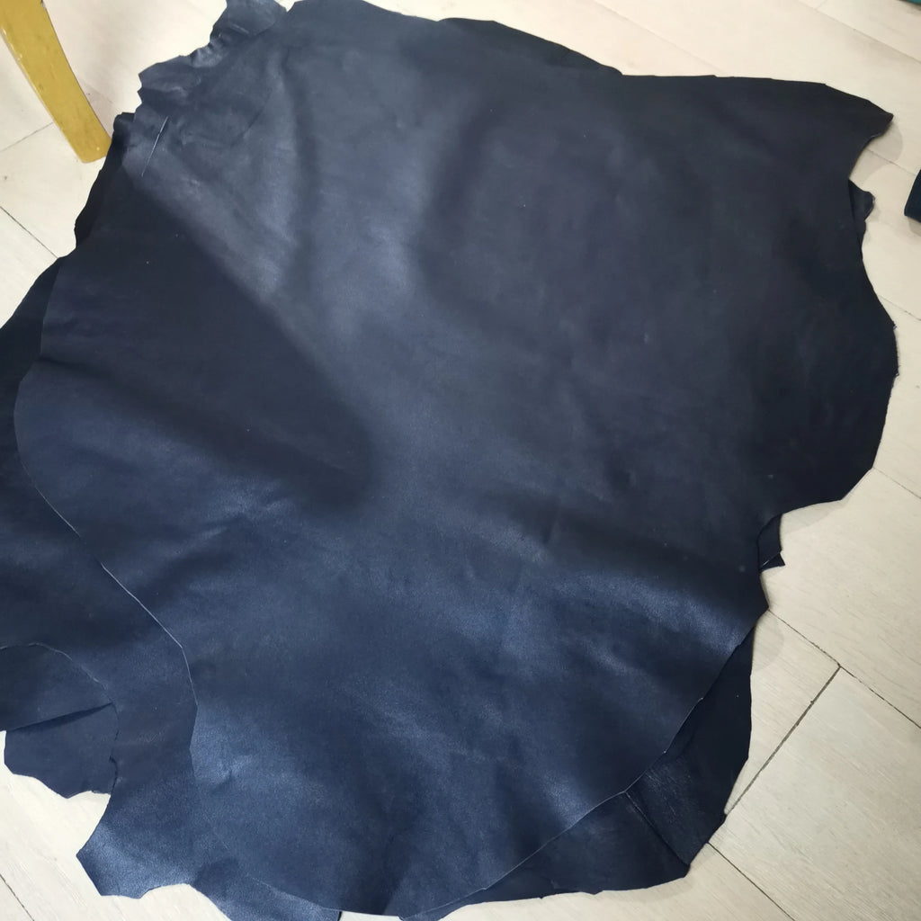 1mm Black Sheepskin Leather Fabric – DIY Shoes & Bags Whole Hide Leather Craft Fabric QXL