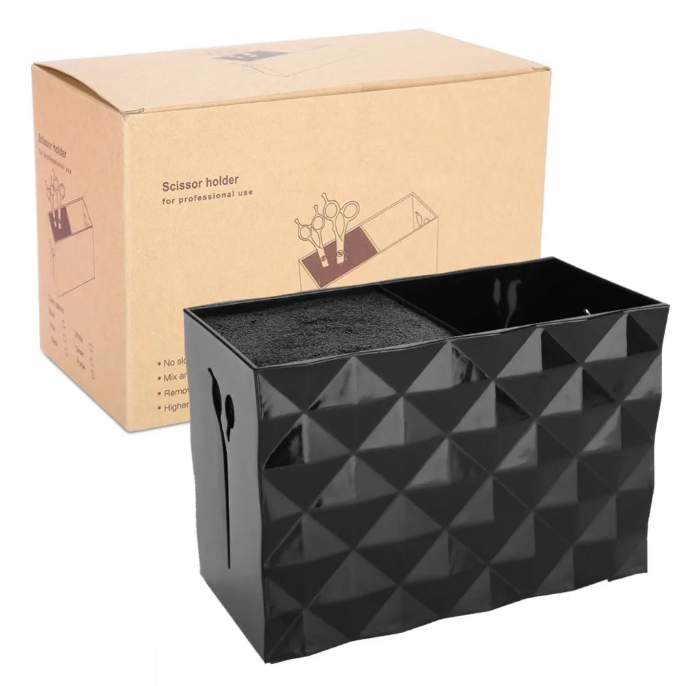 Barber Scissors & Tools Storage Box | Portable Organizer Hair Tool Organizer QXL
