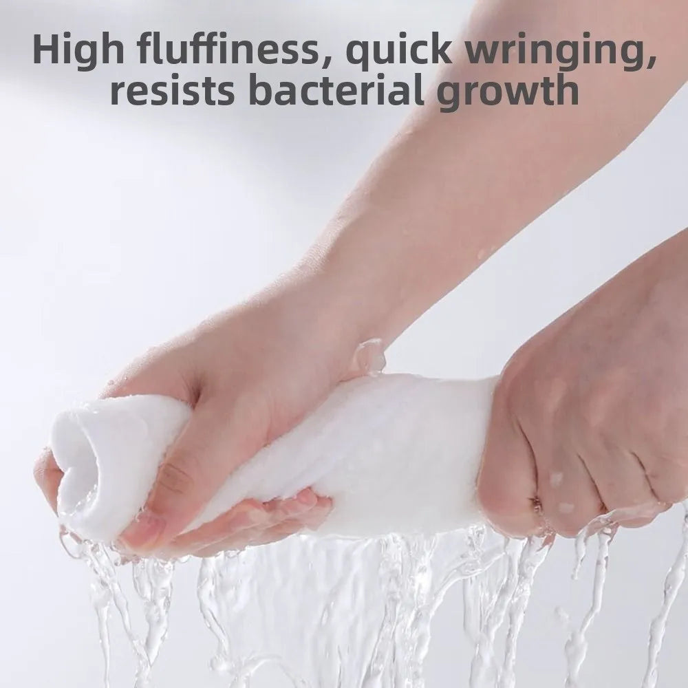 Hot & Cold Compress Face Towel | Reusable Coral Fleece Steam Compress Face Towel QXL