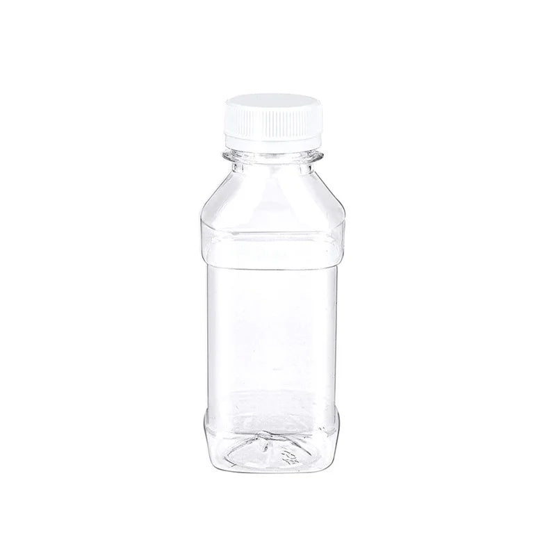 10/20-Pack 100ml Clear Refillable PET Bottles | Leakproof Lids Refillable Drink Bottles QXL