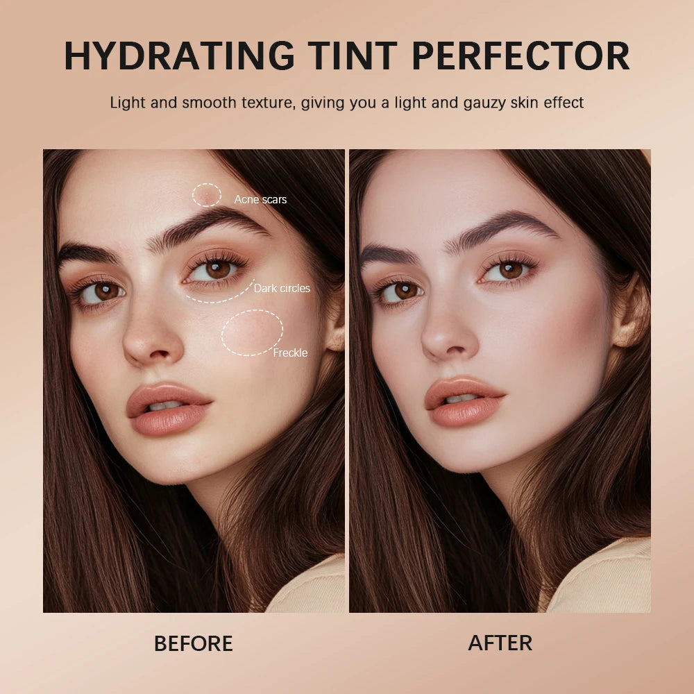 Lakerain Hydrating Tint Perfector | Ceramide Foundation 28ml Tinted Foundation QXL