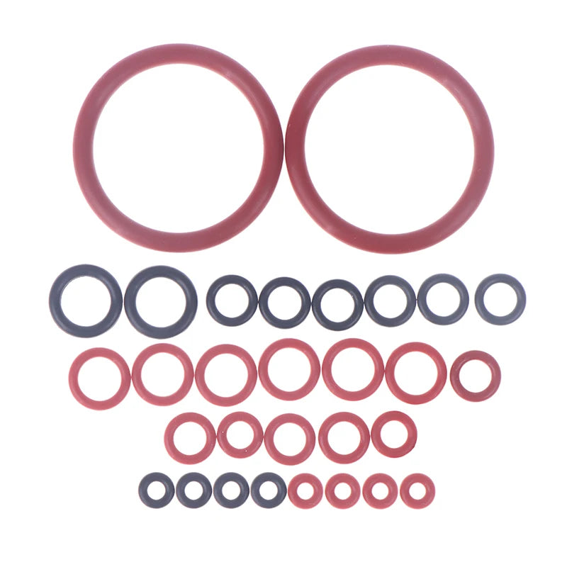 30-Pc Silicone O-Ring Seal Kit for Saeco Coffee Machine Coffee Machine Seal Kit QXL 30Pcs