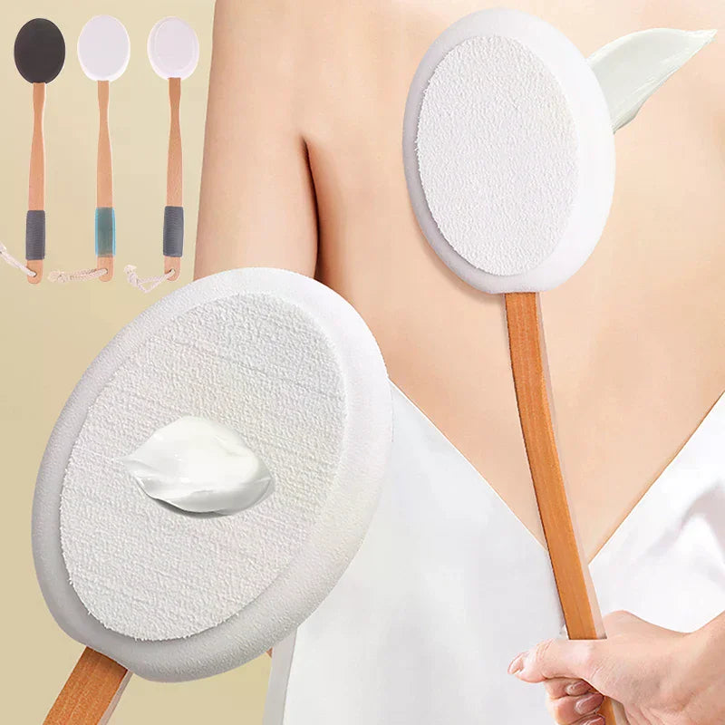 Long Handle Back Lotion & Sunscreen Applicator – EVA Pad Back Lotion Applicator QXL