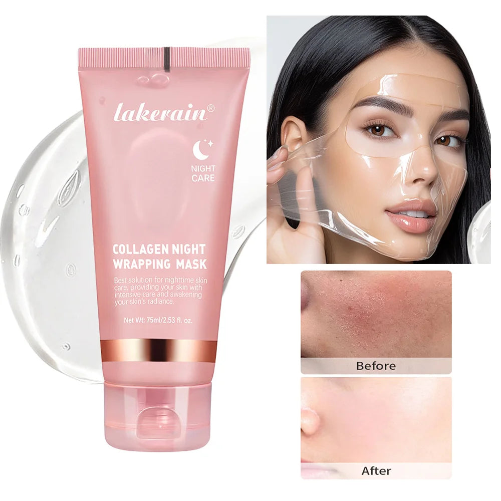 Collagen Peel-Off Night Face Mask – Firming & Hydrating Peel-Off Face Mask QXL