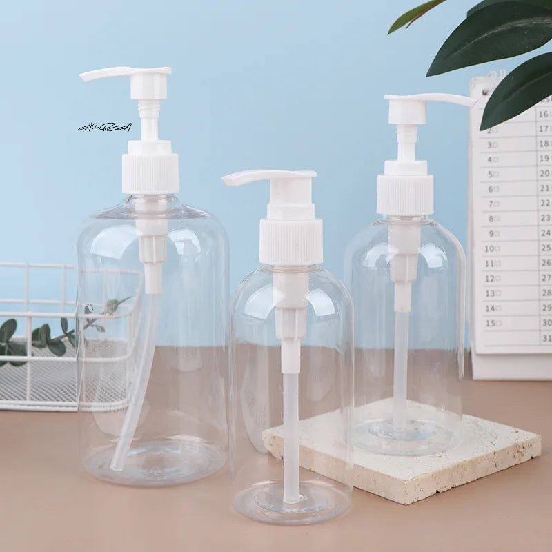 Refillable Pump Dispenser Bottles 200–500ml | Soap & Lotion Pump Dispenser Bottle QXL
