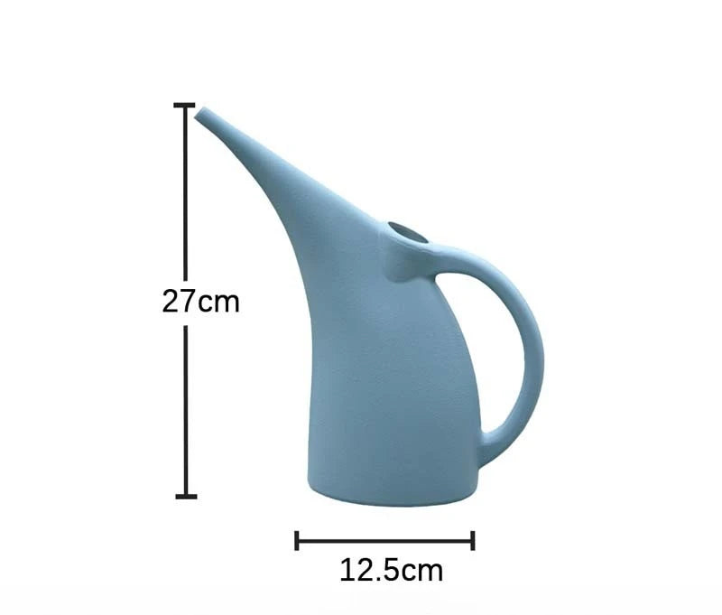 Long Spout Watering Can for Indoor Plants & Succulents Watering Can QXL Blue 1L