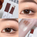 Double-Ended Glitter Eyeshadow Stick | Waterproof Shimmer Pen Eyeshadow Stick QXL 2