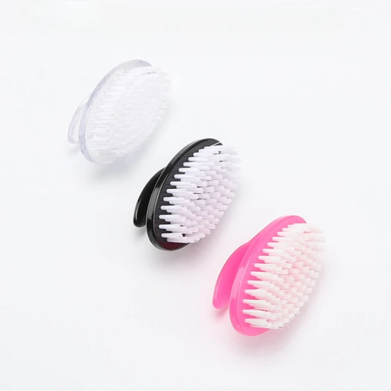Oval Soft Bristle Nail Dust Brush | Nail Cleaning Sweep Tool Nail Dust Brush QXL
