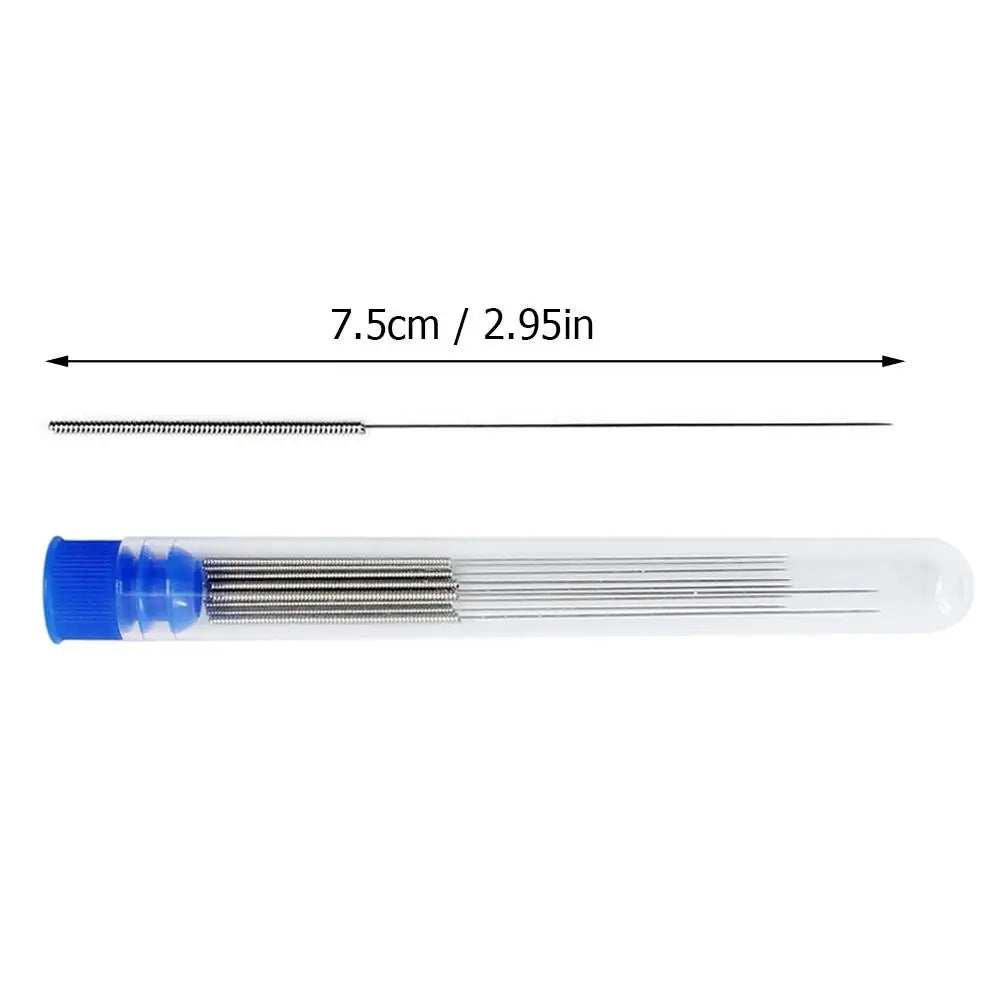 10-Pc Windshield Washer Nozzle Cleaning Needle Kit | 5 Sizes Nozzle Cleaning Kit QXL