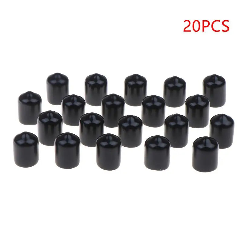 20-Pack TNC BNC Q9 Female RF Connector PVC Dust Caps RF Connector Dust Caps QXL