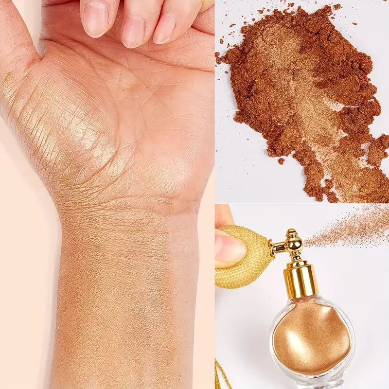 VERONNI Diamond Shimmer Spray & Highlight Powder | Face & Body Body Shimmer Spray QXL