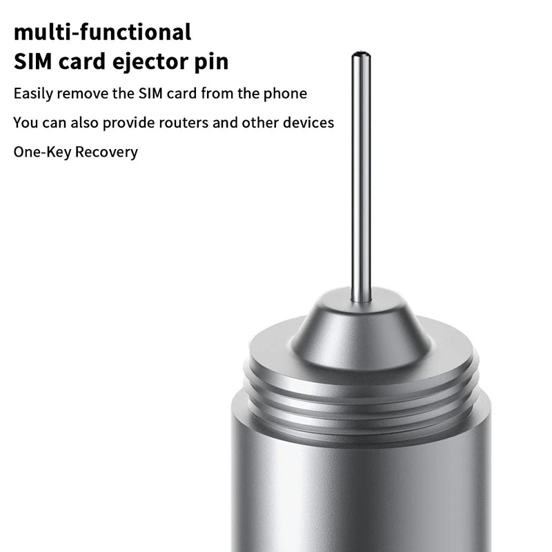 SIM Card Eject Pin & Earbuds Cleaning Brush with Keyring SIM Eject & Cleaning Tool QXL