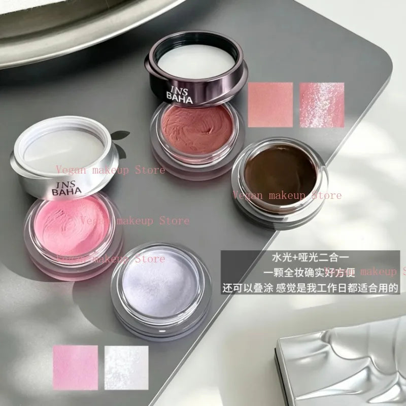 INSBAHA 2-in-1 Cream Blush & Eye Tint Balm | Dewy Glow Cream Blush Balm QXL
