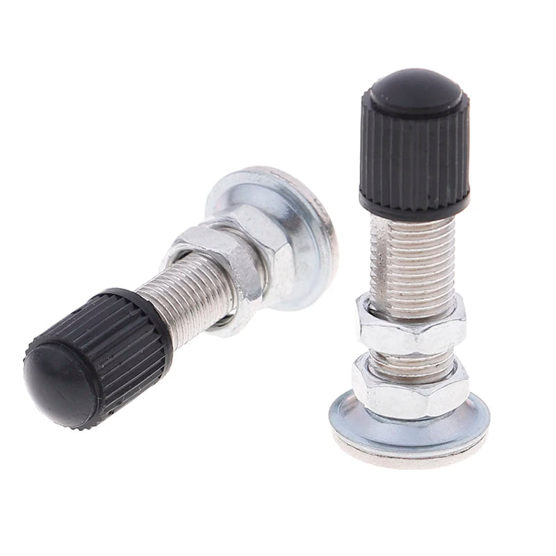 2-Pack 38mm Zinc Alloy Presta Bike Valve Stems | Mountain & Road Bicycle Valve Stems QXL