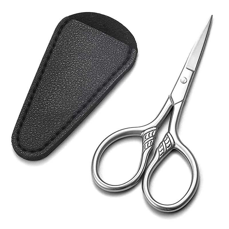 Stainless Steel Grooming Scissors – Eyebrow, Nose & Cuticle Grooming Scissors QXL