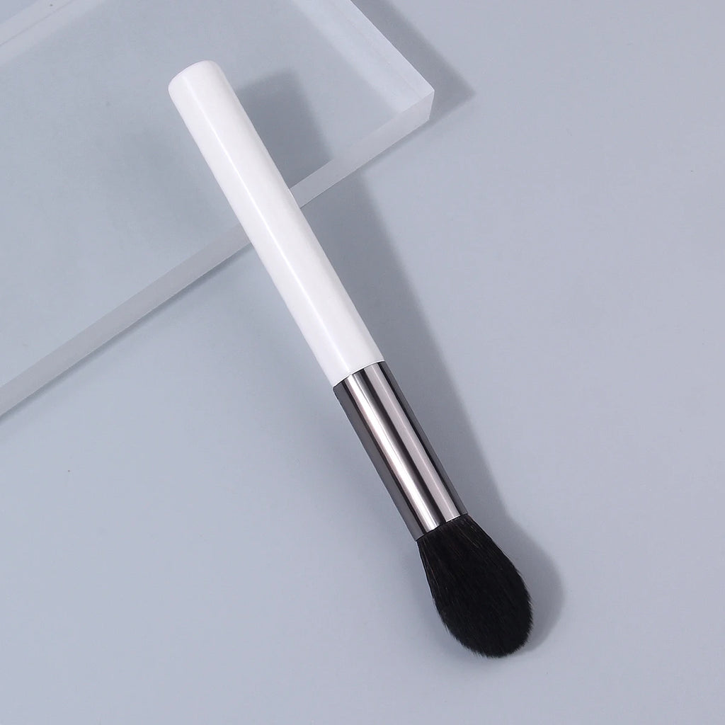 KOSSHOW Flame Blush & Highlighter Brush | Wooden Handle Makeup Blush Brush QXL