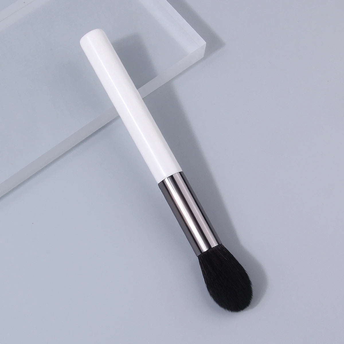 KOSSHOW Flame Blush & Highlighter Brush | Wooden Handle Makeup Blush Brush QXL