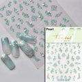 5D Baroque Nail Art Stickers | Self-Adhesive Totem Decals