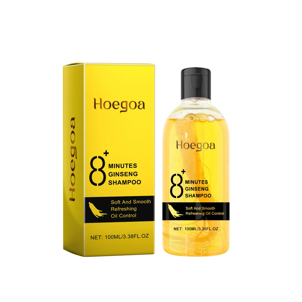 HOEGOA Ginseng Oil Shampoo & Conditioner – All Hair Types Ginseng Hair Shampoo QXL 1pcs